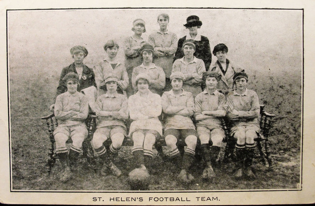 Santa Helena FC em foto da mesma época da fundação do Grêmio